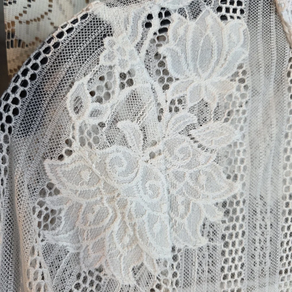 Miss Chievous White Lace Blouse